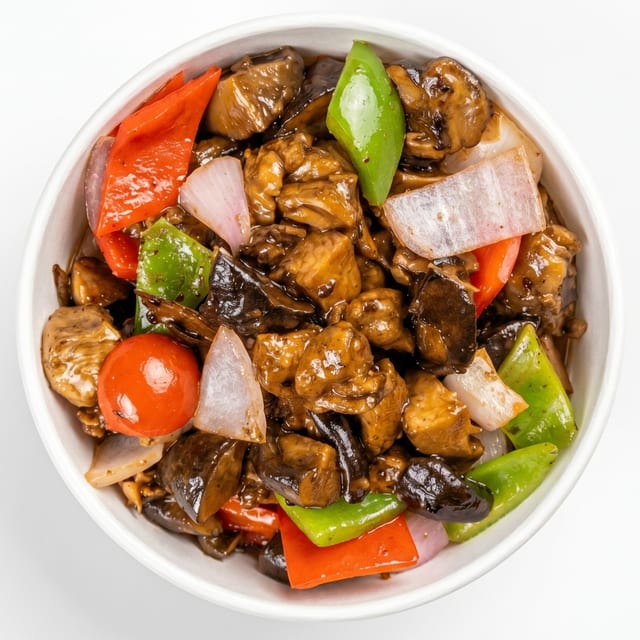 Braised Chicken Rice.