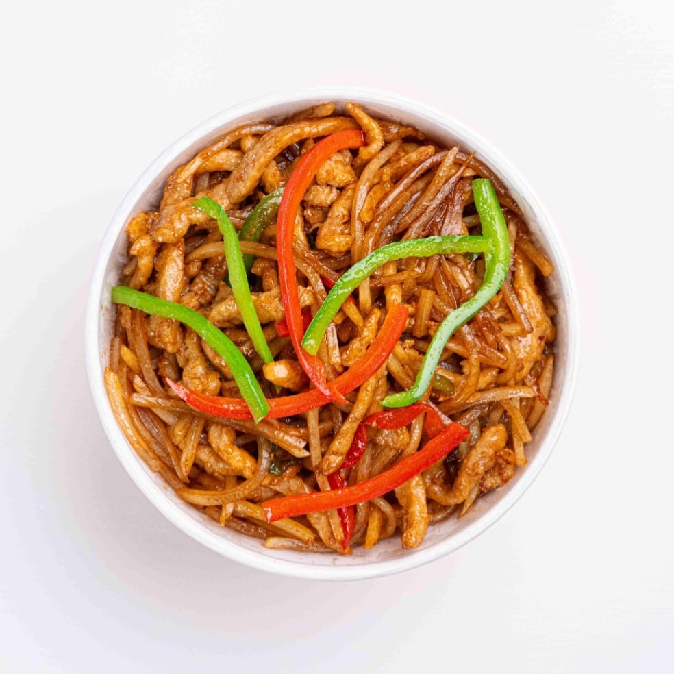 Shredded Pork & Bell Pepper.