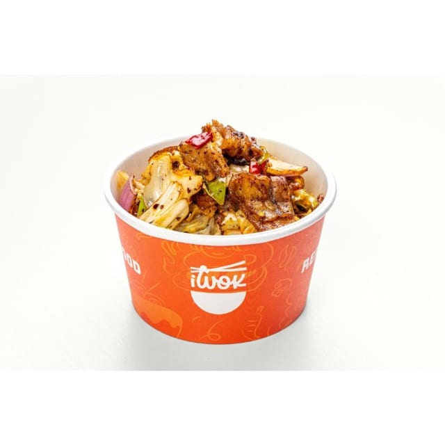Double Down Bacon 包菜回锅肉.