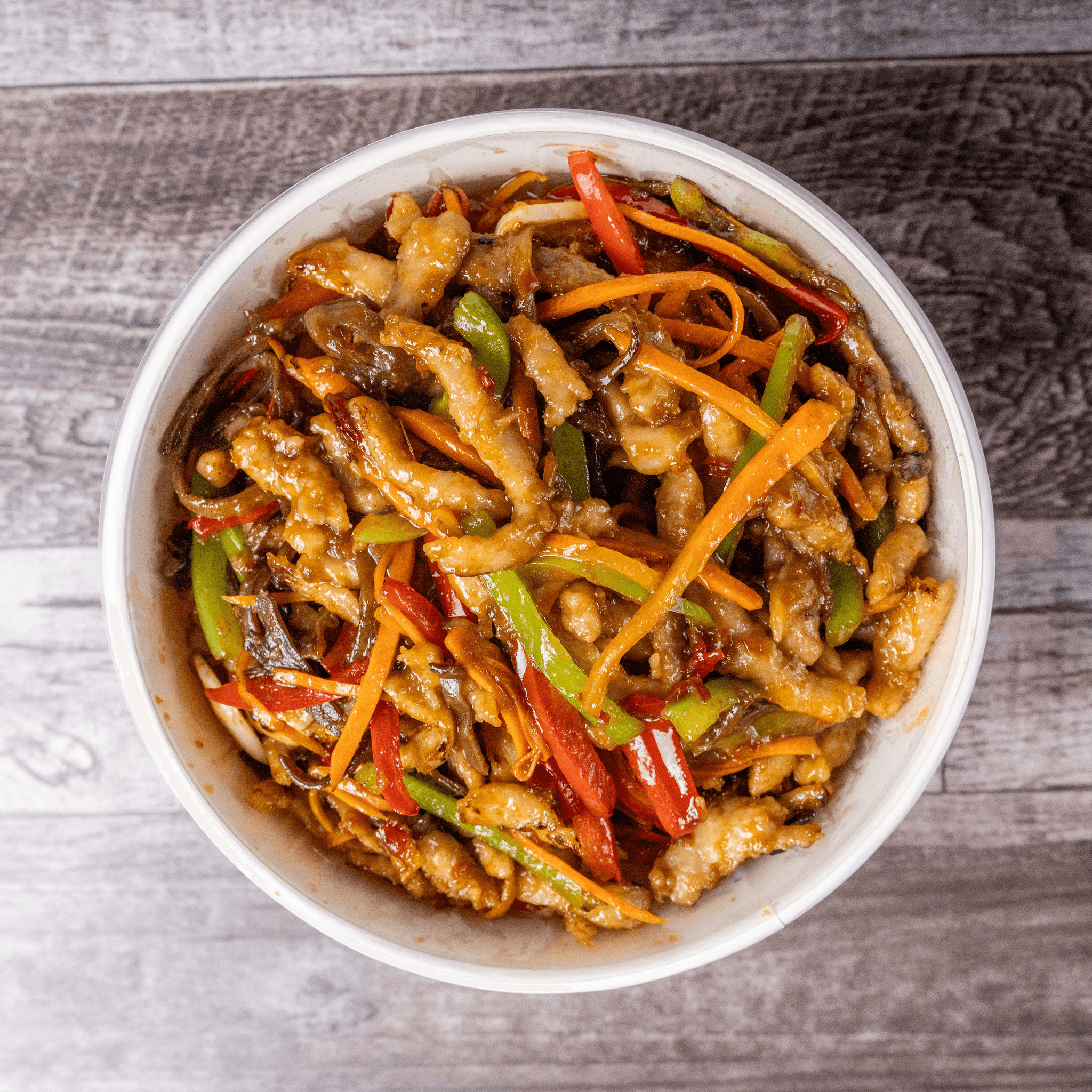 Iwok Spicy Pork 辣椒炒肉.
