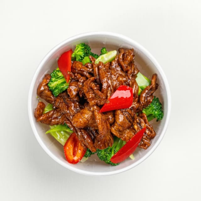 Jade Beef & Broccoli 翡翠西兰花炒牛肉.